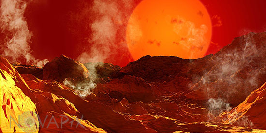 Earth's end - Artist view