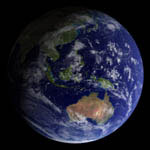 Terre par satellite