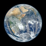 Terre vue par satellite