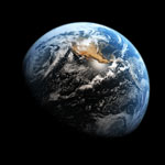 Terre vue de l'espace