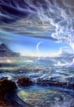 Terre primitive - Vue d'artiste