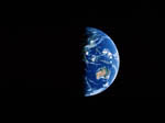 Earth from space. Artwork.