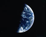Earth from space. Artwork