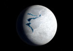La Terre il y a 650 millions d'années - Vue d'artiste