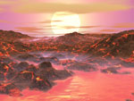 La fin de la Terre - Vue d'artiste