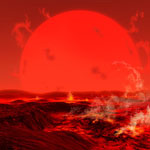 La fin de la Terre - Vue d'artiste