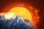 La fin de la Terre - Vue d'artiste