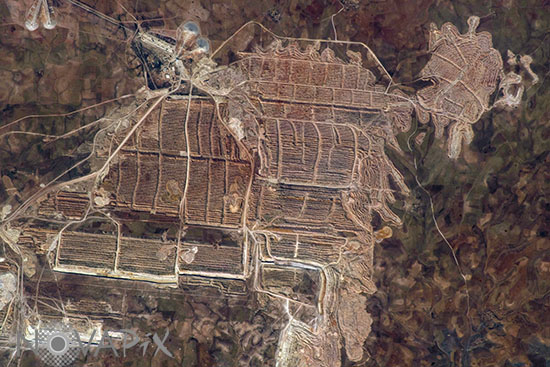 Bou Craa open-cast phosphate mine - Western Sahara