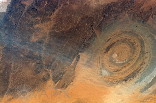 Structure de Richat -Mauritanie