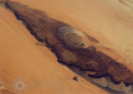 Structure de Richat -Mauritanie