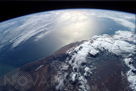 Namibie vue par la navette Columbia