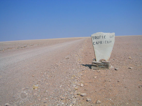 Tropique du Capricorne, Namibie 08/2007