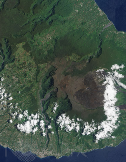 Le Piton de la Fournaise, Ile de la Réunion 