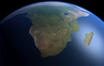 L'Afrique vue par satellite