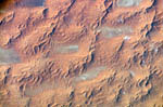 Désert algérien vu par ISS 08/2006