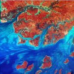 Guinée-Bissau vue par Landsat-7