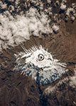 Le Kilimandjaro vu de l'espace