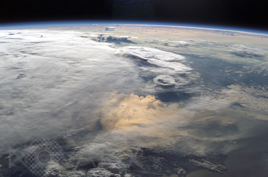 Formosa strait, China, seen from space.