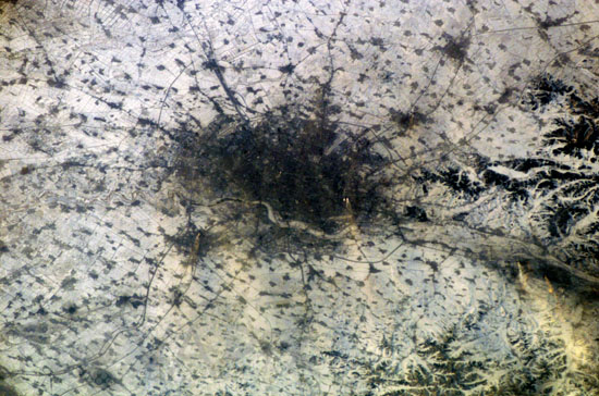 China from the International Space Station in 2005