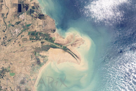 Chine - Delta du Fleuve Jaune en 2009