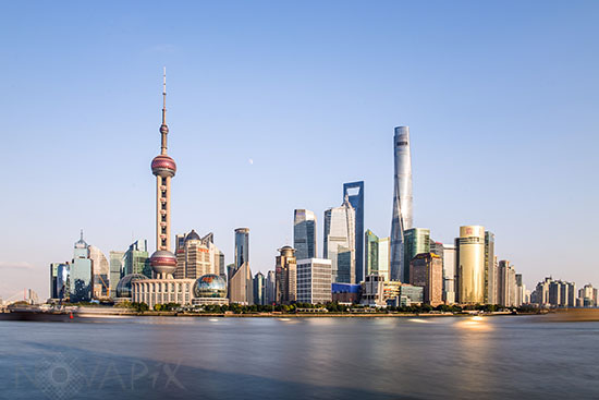 Panorama de Lujiazui - Shanghai 