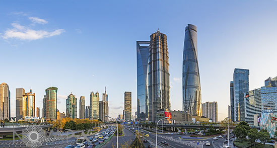 Shanghai skyline