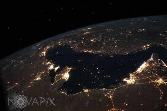 Le Golfe Persique vu de l'espace