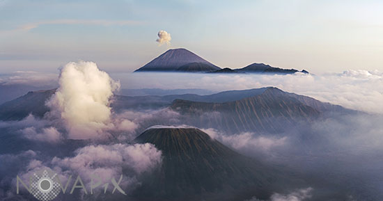 Volcans du Massif du Tengger - Java, Indonésie