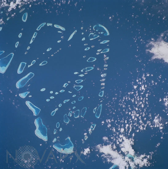 Atolls de Malosmadulu (Maldives)