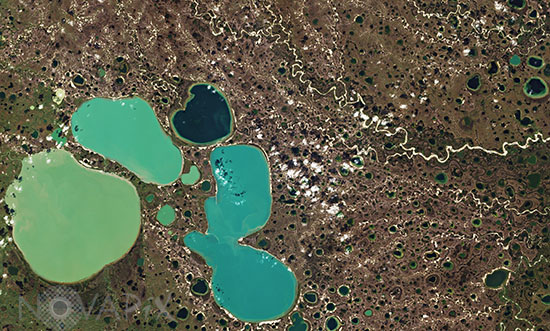 Permafrost thaw - Russia