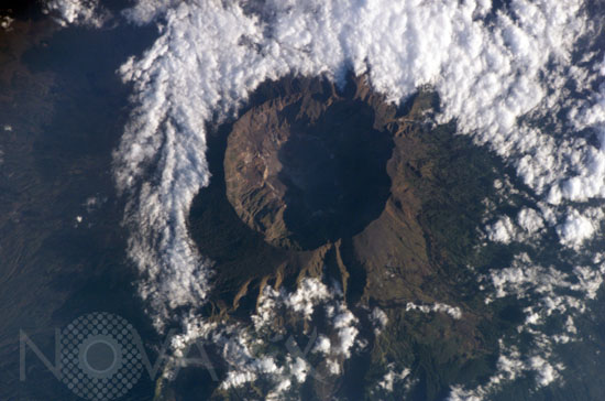 Volcan Tambora. Ile de Sumbawa, Indonésie