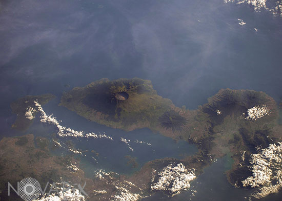 Volcan Tambora. Ile de Sumbawa, Indonésie