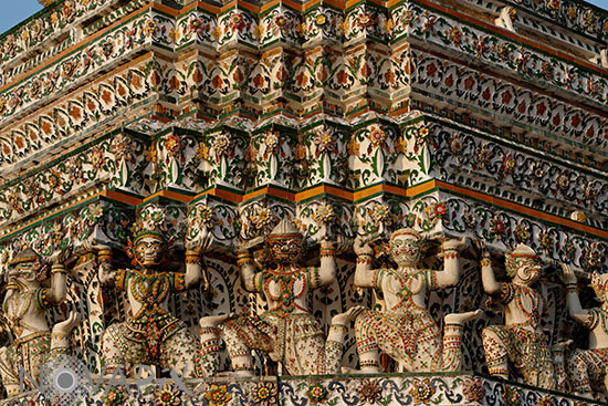 Wat Arun - Bangkok - Détail