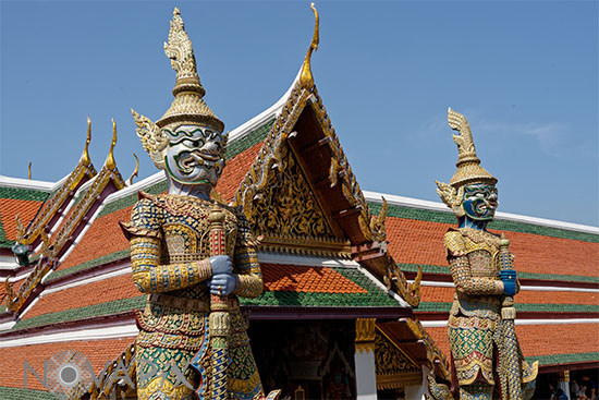 Wat Phra Kaeo - Bangkok - Yakshas