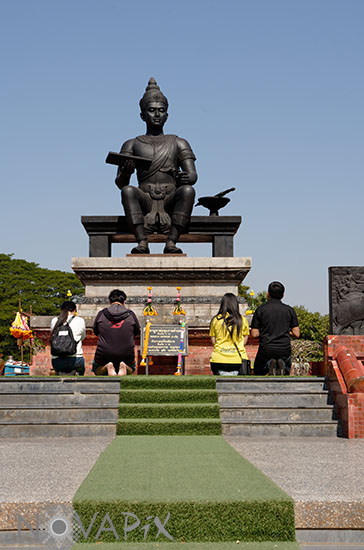 Statue du roi Ramkhamhaeng - Sukhothaï