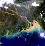 Delta du Gange vu par Envisat