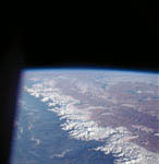 Mont Everest vu par Apollo 7
