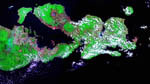 Partie orientale de l'île de Sumbawa, Indonésie