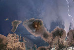 Volcan Tambora. Ile de Sumbawa, Indonésie