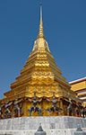 Wat Phra Kaeo - Chedi Doré 