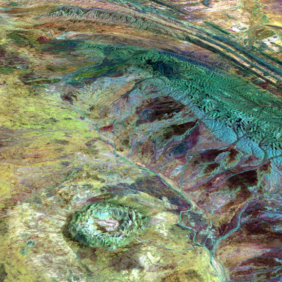 Impact crater Gosses Bluff -Australia-