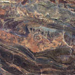 Cratère Gosses Bluff -Australie- vu par Landsat 7