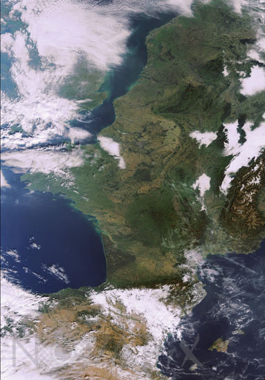 La France vue par satellite 2006