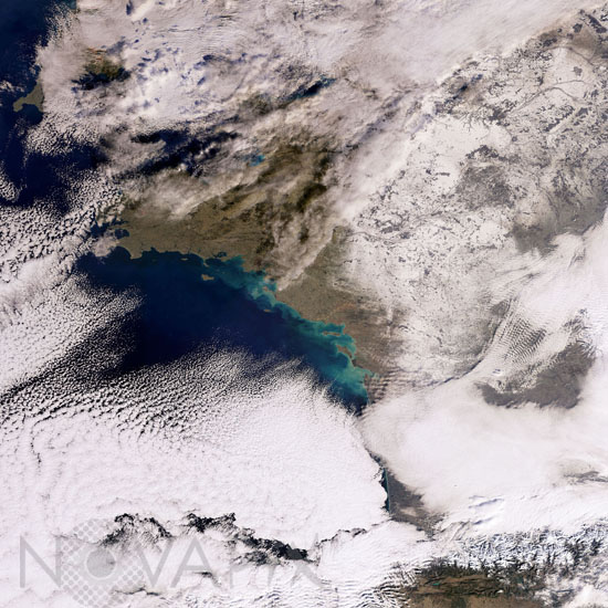 La France vue par satellite - 2009