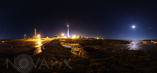 Le phare d'Eckmühl (Bretagne)