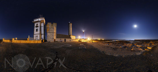 Le phare d'Eckmühl (Bretagne)