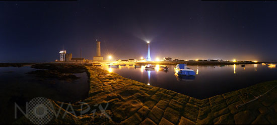 Le phare d'Eckmühl (Bretagne)