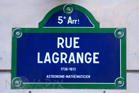 Street Plaque in Paris