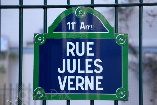 Street Plaque in Paris