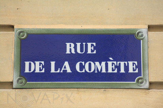 Street Plaque in Paris
